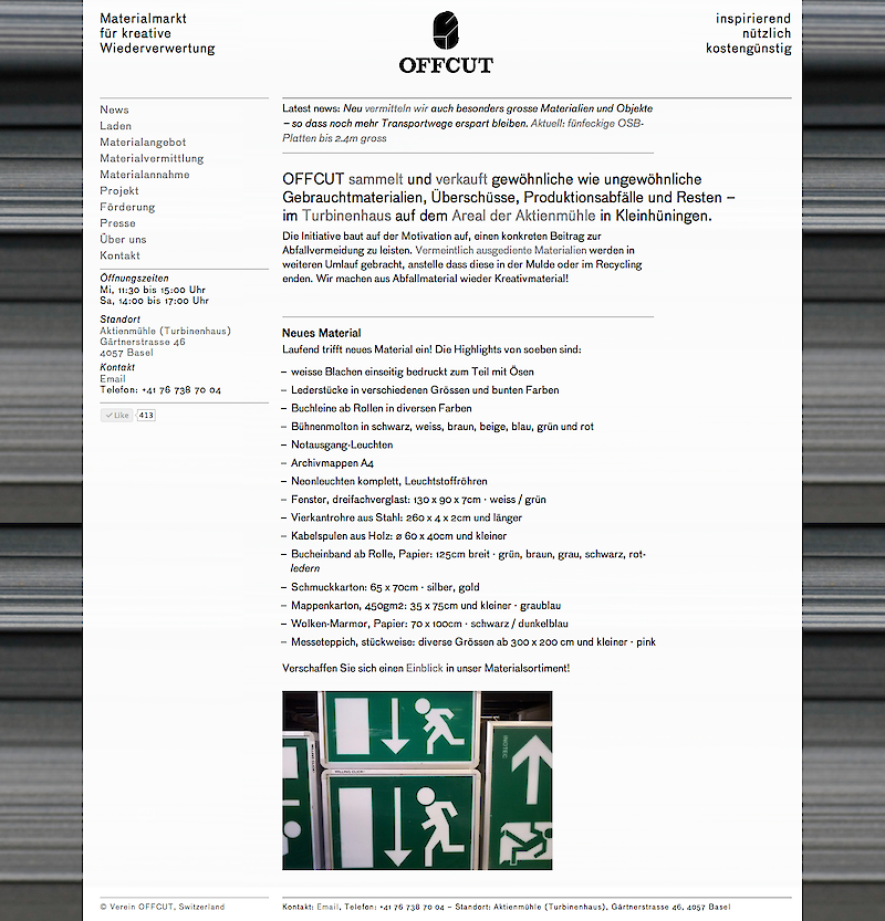 Materialmarkt OFFCUT